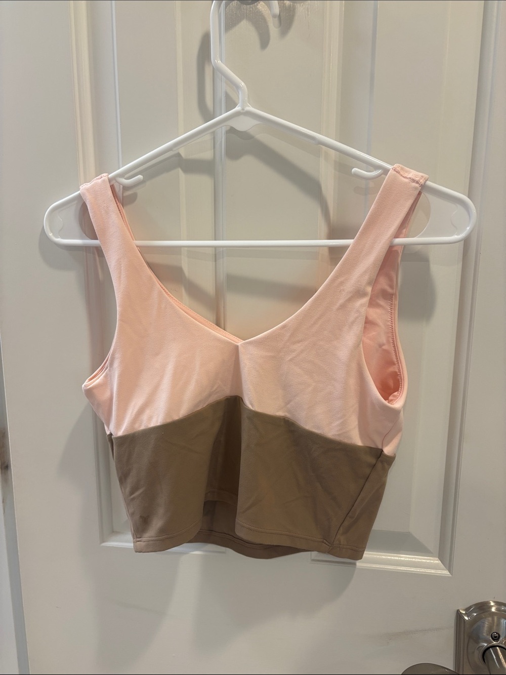 Tan & Pink Workout Set - Picture 4 of 6
